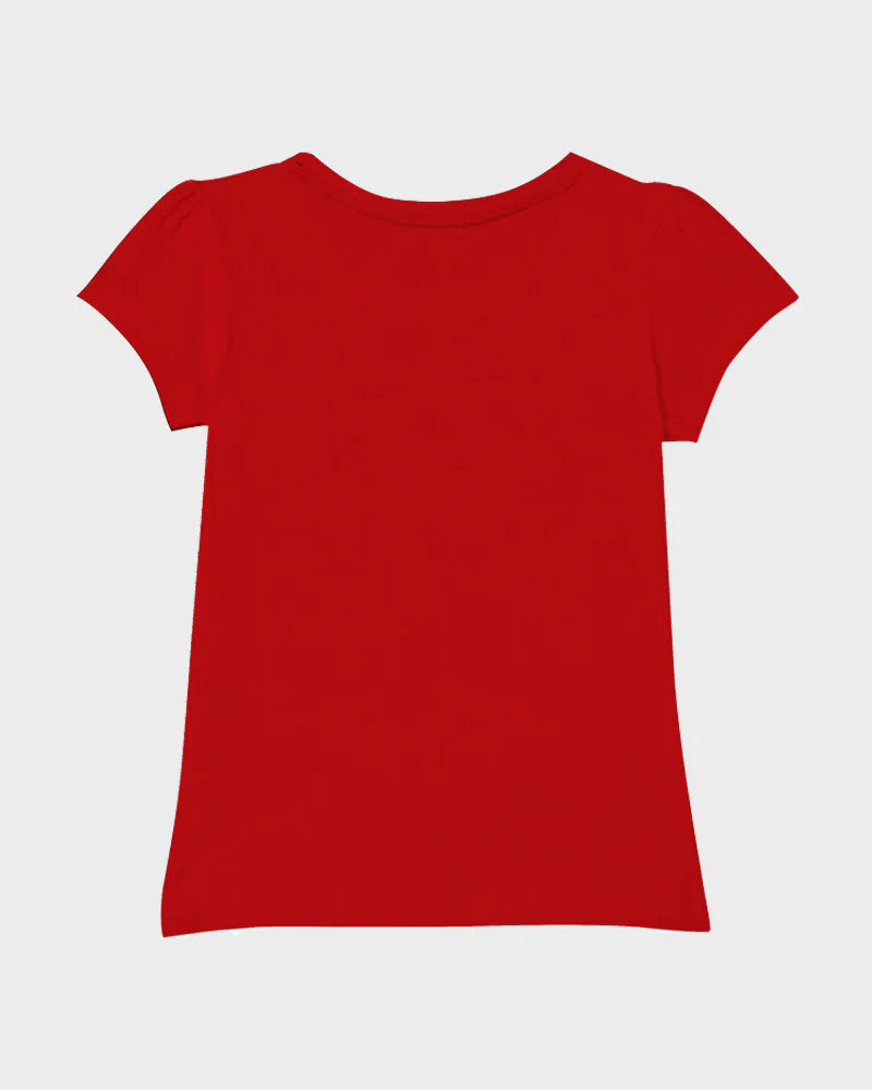 Girls' Printed Cotton T-Shirt Set – Cute Graphic Tees for Everyday Wear