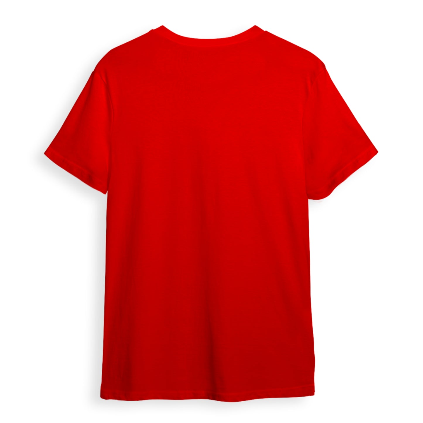 Boys Red Pure Cotton Graphic Printed T-Shirt | 70 Famous World Style Print | Half Sleeve Crew Neck Casual Tee for Kids (5–16 Years)