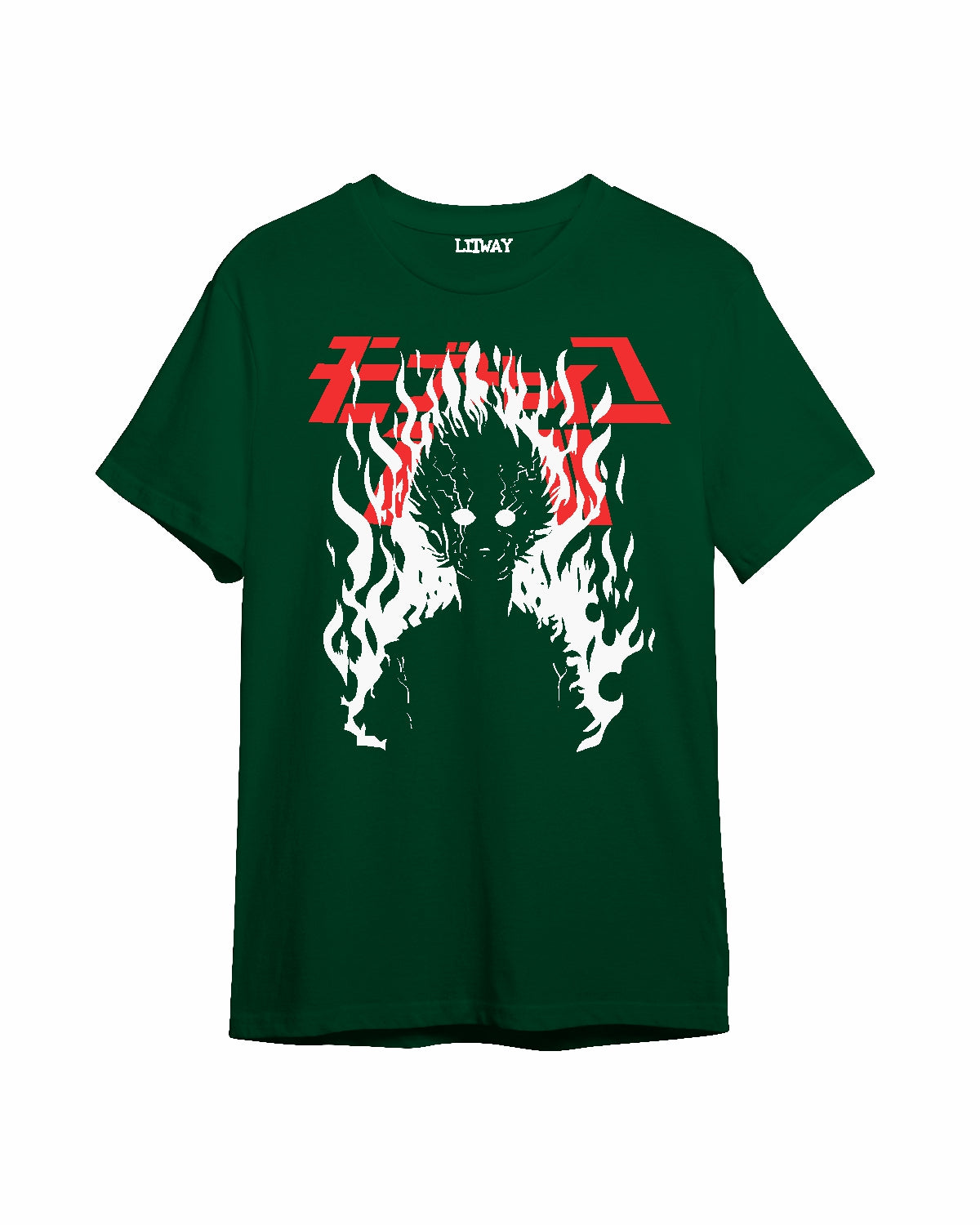 Boys Anime Character T-Shirt & Shorts Set (Naruto & Mob Psycho Print) – Sizes 9 to 16 Years