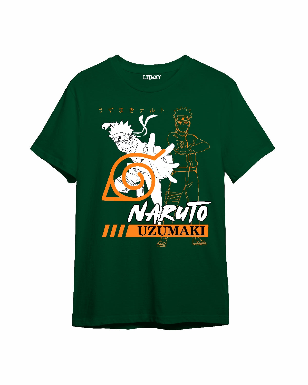 Boys Anime Graphic T-Shirt & Shorts Set – Naruto Uzumaki & Super Saiyan Prints, Ages 9–16 Years