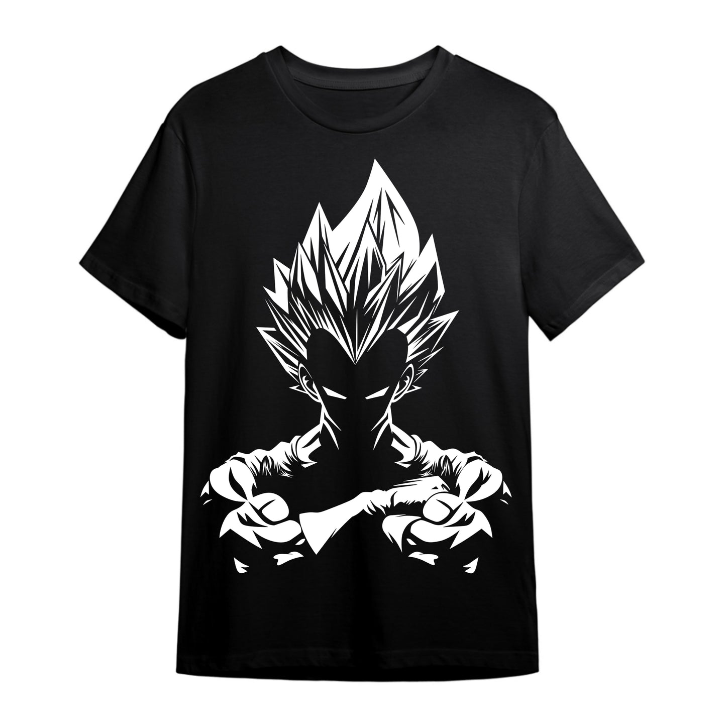 Boys Anime Graphic T-Shirt & Jogger Set (Ages 9–16 Years) – Super Saiyan Print