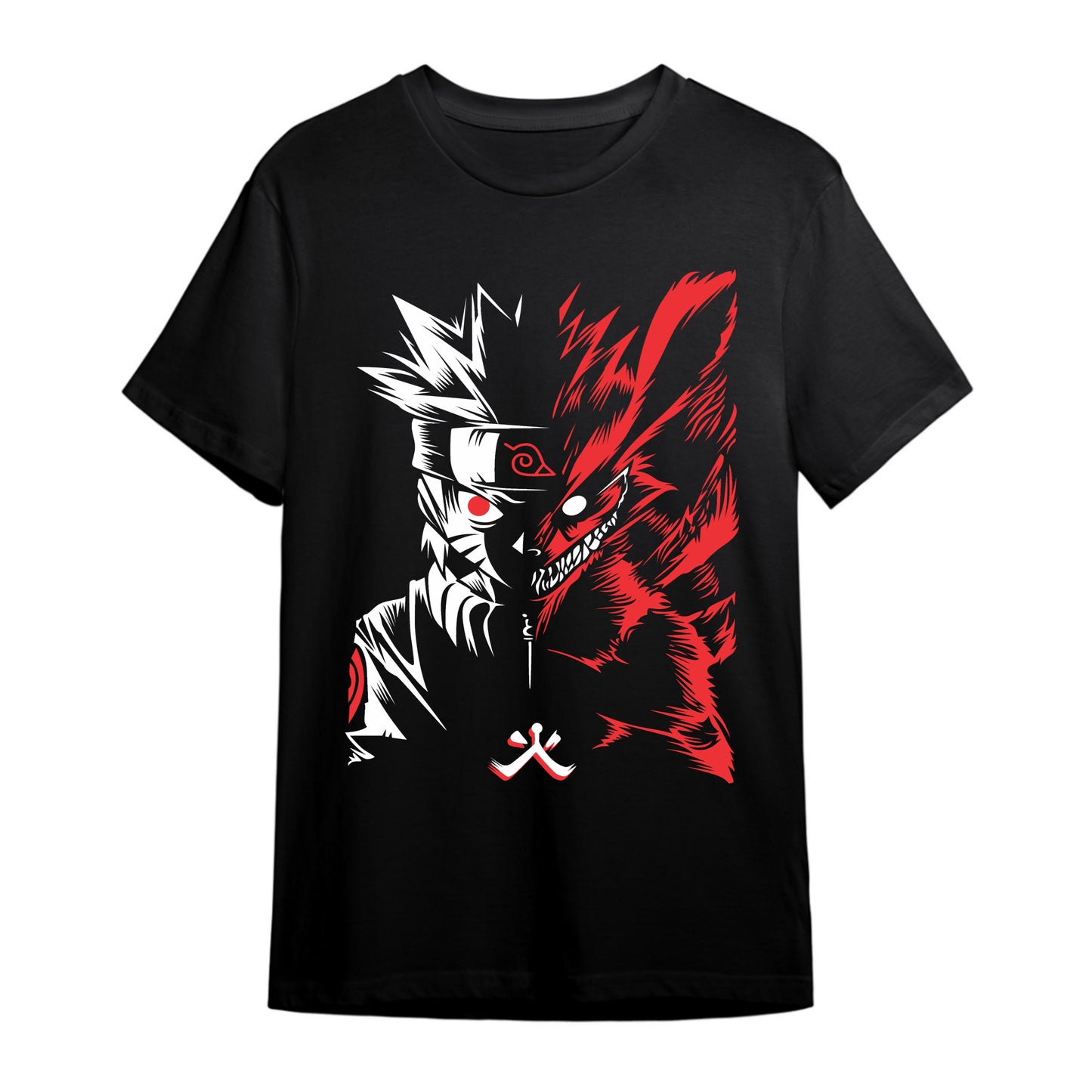 Boys Anime Graphic T-Shirt & Shorts Set – Gojo Satoru & Kakashi Hatake Prints, Ages 9–16 Years