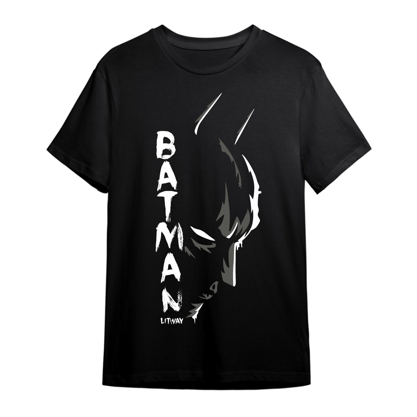 Boys Anime & Superhero Graphic T-Shirt & Shorts Set – Naruto Uzumaki & Batman Prints, Ages 9–16 Years